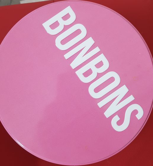 !09 Банка для хранения размер XL (26 см.) Франция цвет розовый