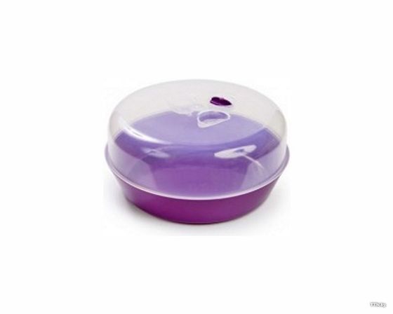 !09 Набор 2 штуки - Сухарница с крышкой 22 см. цвет микс