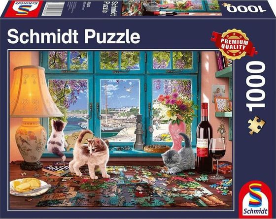 Schmidt Spiele Puzzle PQ 1000 Stół do układania puzzli