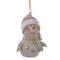 Фигурка декоративная подвесная &quot;Снеговик&quot;, L4 W3 H6 см, 2в.
