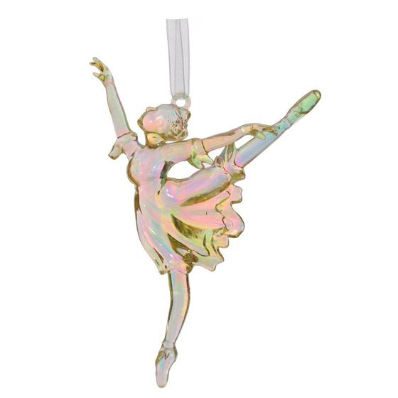Украшение новогоднее &quot;Балерина&quot;, L10 W2 H14,5 см, 3в.