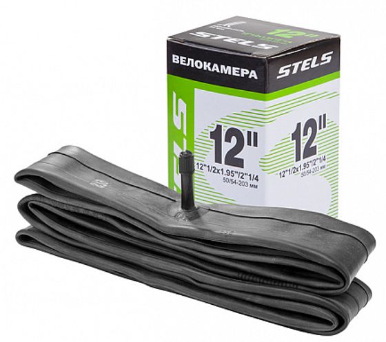 Велокамера 12&quot; Stels Seyoun 12&quot;1/2x1.95&quot;/2&quot;1/4 AV (760002)