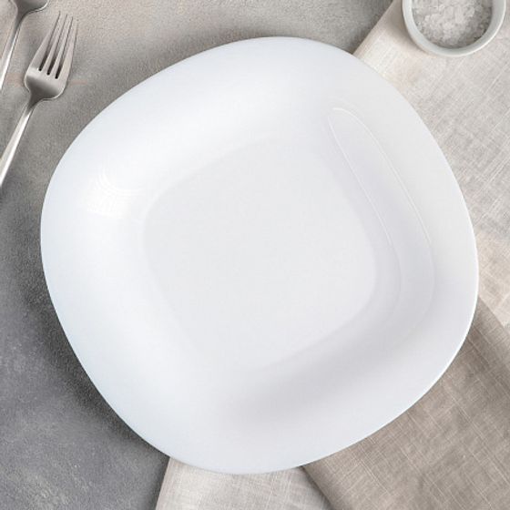 Тарелка обеденная КАРИН БЕЛЫЙ 26см