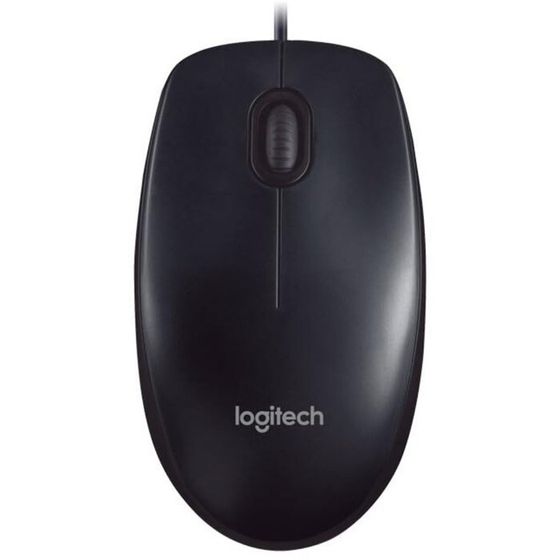 Мышь Logitech M90 черный оптическая (1000dpi) USB (2but)