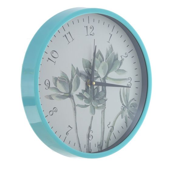 Часы настенные декоративные (1xАА н/п), L29,5 W4 H29,5 см