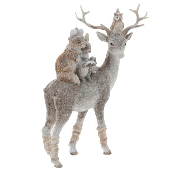 Фигурка декоративная "Олень", L20 W9 H24 см
