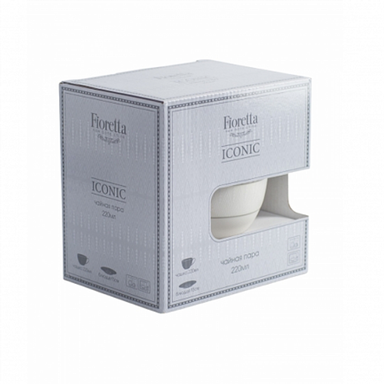 Чайная пара ICONIC 220мл