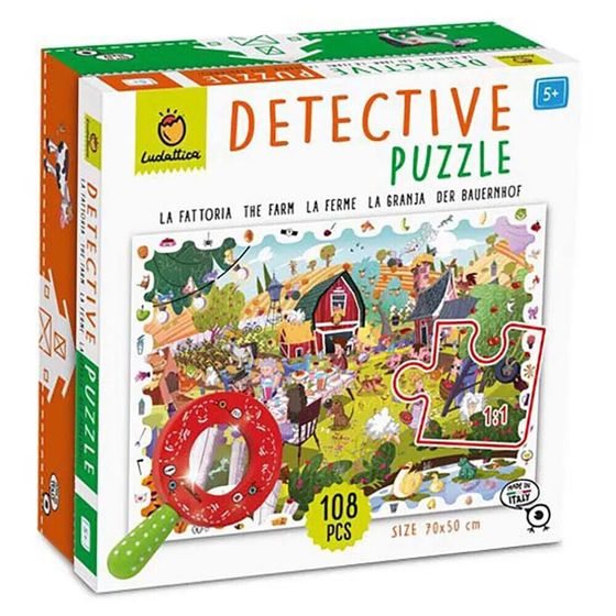 LUDATTICA Detective The Farm Puzzle