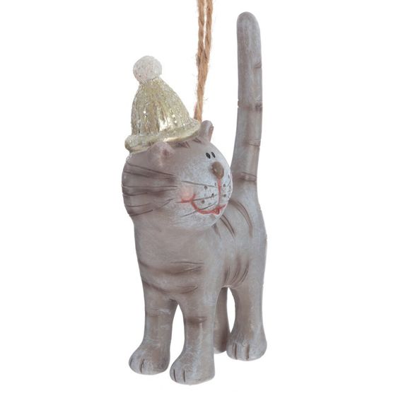 Изделие декоративное подвесное &quot;Котёнок&quot;, L6,5 W3 H10 см, 2в.