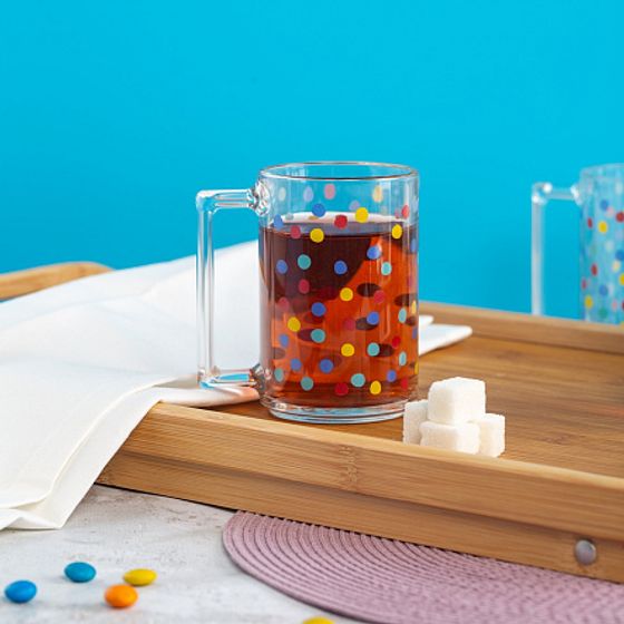 Кружка ФИТНЕС Спринг дотс 320мл