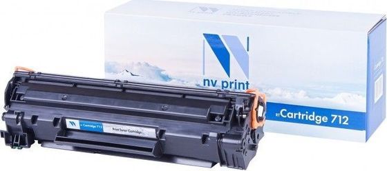 Картридж лазерный NVP NV-712 черный для принтеров Canon i-SENSYS LBP3010/ 3010B/ 3100, 1500 страниц (18803)