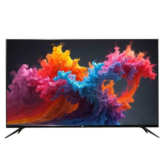 Телевизор LED 50&quot; Horizont 50LE7563D черный 4K UHD SmartTV безрамочный