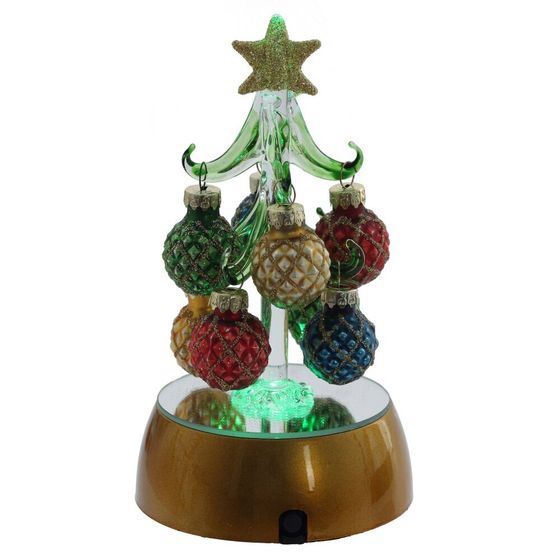 Изделие декоративное &quot;Ёлка&quot; с подсветкой (AAx3 н/п), L8,5 W8,5 H15 см