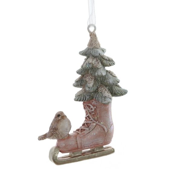 Фигурка декоративная подвесная "Коньки", L4,5 W2,5 H8 см, 4в.