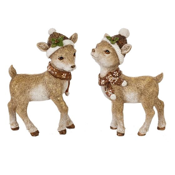 Фигурка декоративная &quot;Олень&quot;, L13 W6 H18 см, 2в.