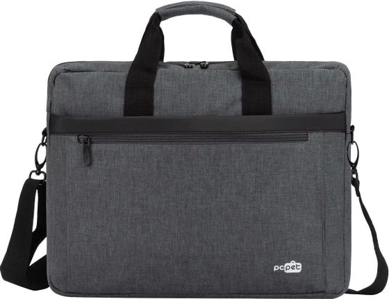 Сумка для ноутбука 15.6&quot; PC Pet PCP15B4GY полиэстер темно-серый