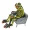 Фигурка декоративная &quot;Лягушки&quot;, Д13 Ш12 В12 см