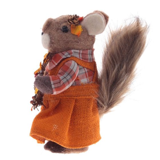 Фигурка декоративная &quot;Белка&quot;, Д12 Ш15 В22 см