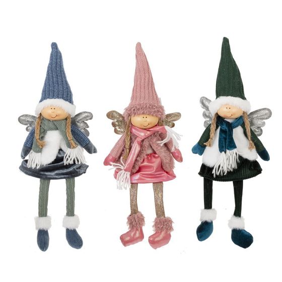 Игрушка набивная &quot;Ангел&quot;, L16 W9 H43/21 см, 3в.