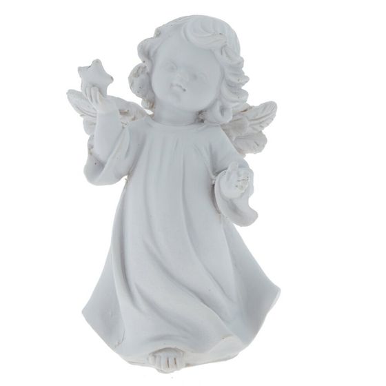 Фигурка декоративная &quot;Ангел&quot;, L8 W7,5 H13 см, 2в.