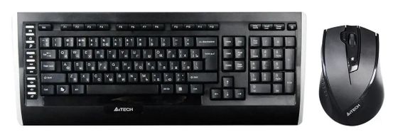 Клавиатура+мышь A4Tech 9300F беспроводной черный