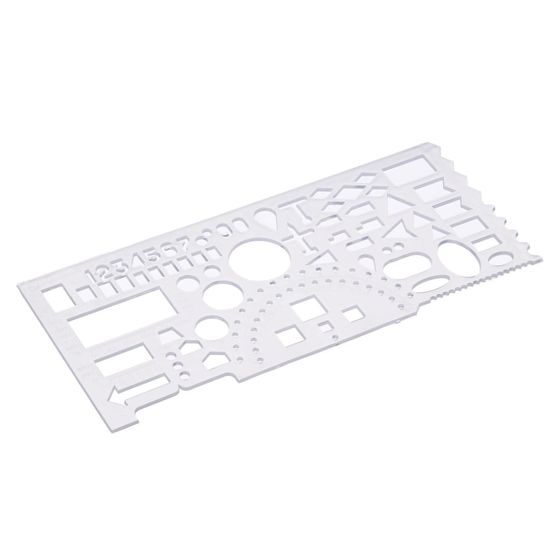 !09 Линейка (набор 8 штук) офицерская Calligrata, 20 см.