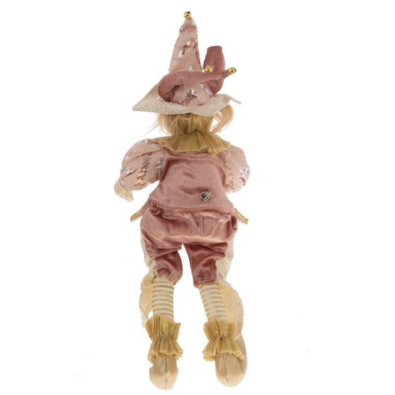 Игрушка набивная &quot;Клоун&quot; (муз, движ),  L15 W13 H50/27 см