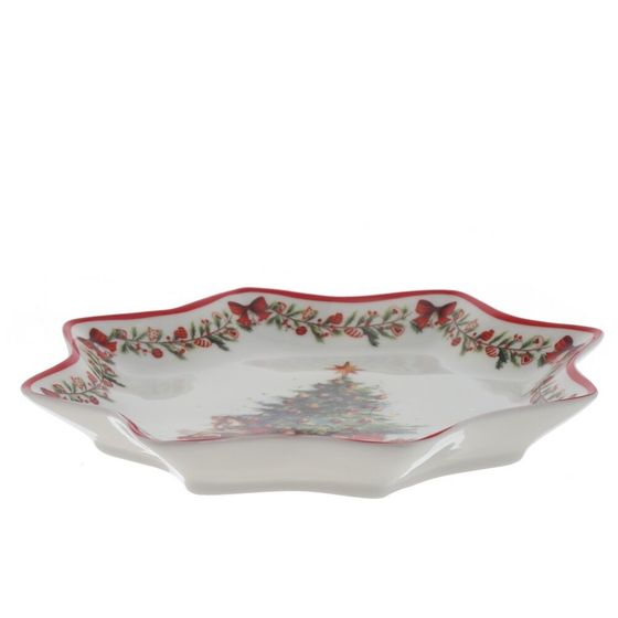 Блюдо, L18 W18 H2 см