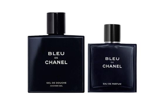 CHANEL Azure Men Body Care Kits Aromatic Effect Shower Gel 200ml+Perfume 50ml