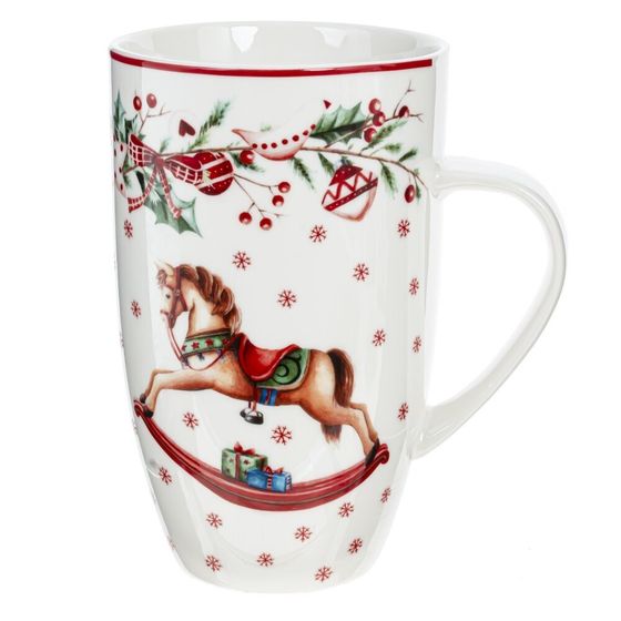 Кружка &quot;Лошадка-качалка&quot;, 700 мл, L13 W9 H15,5 см