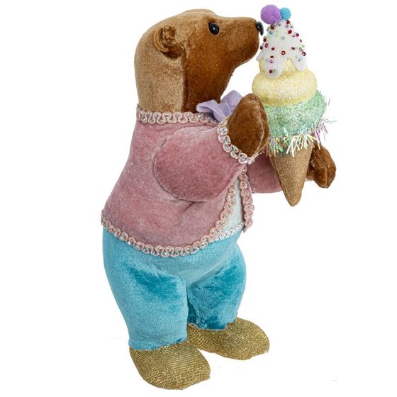 Украшение новогоднее &quot;Медвежонок&quot;, L12 W17 H30 см, 2в.