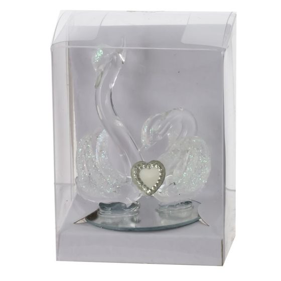 Фигурка декоративная "Лебеди", L4 W4 H6 см