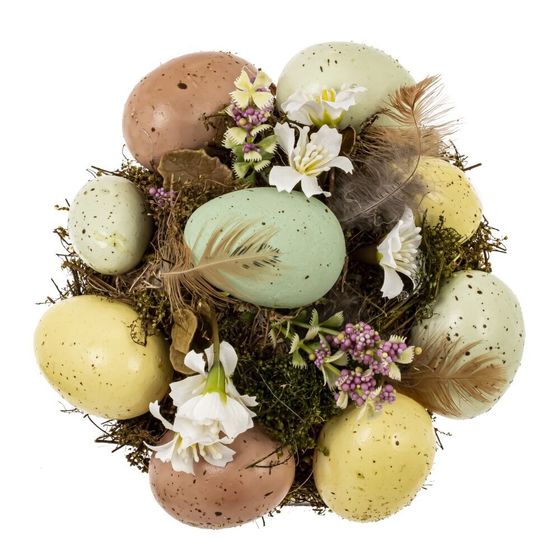 Цветочная композиция &quot;Пасхальная&quot;, Д15 Ш15 В16 см