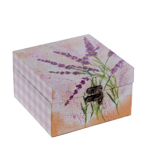 Шкатулка, Д14 Ш14 В8 см