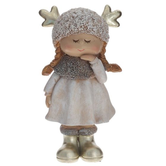 Фигурка декоративная &quot;Мальчик/Девочка&quot;, L7,5 W5 H13 см, 2в.