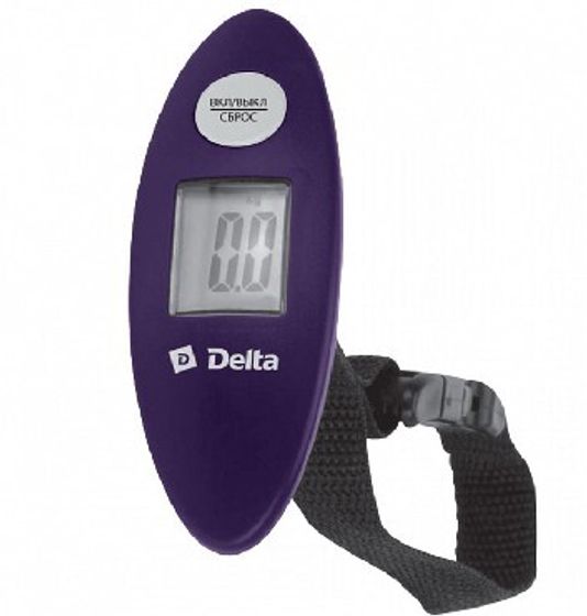 Безмен электронный Delta D-9100 фиолетовый