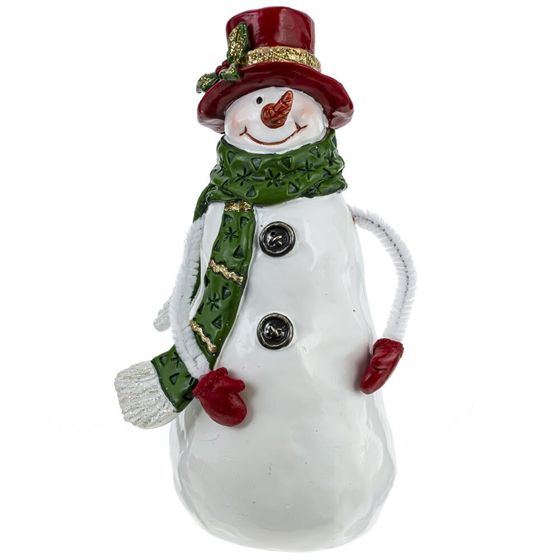 Фигурка декоративная &quot;Снеговик&quot;, L11 W8 H18,5 см, 2в.