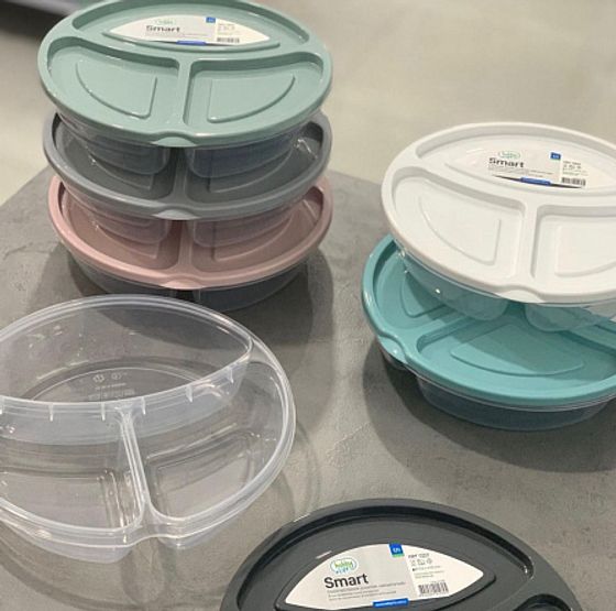 Контейнер SMART розовый 0.6л