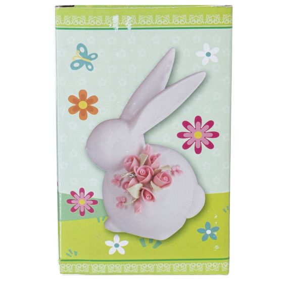 Фигурка декоративная "Заяц", L9,5 W9,5 H14 см