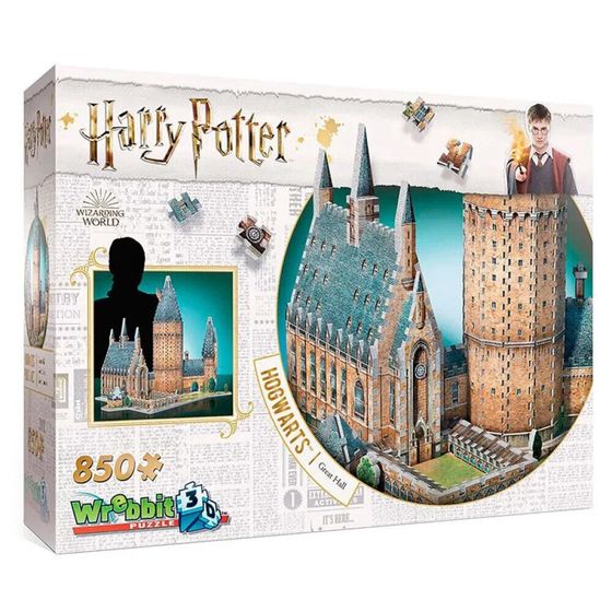 WREBBIT Harry Potter Great Hall 3D Puzzle