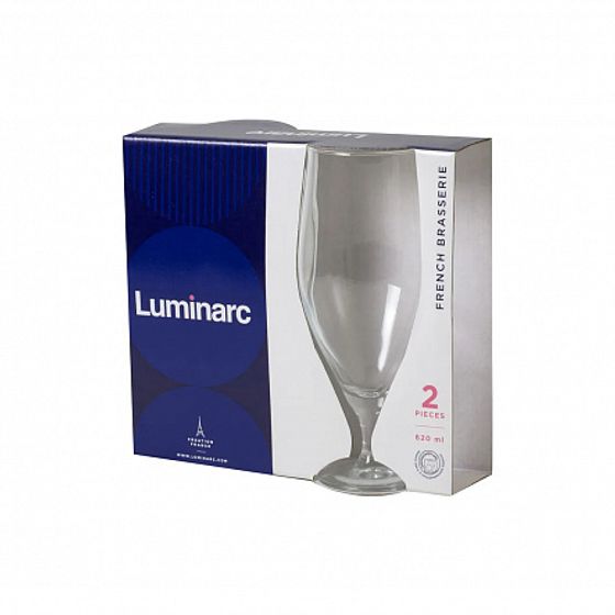 Набор бокалов для пива ФРАНЦУЗСКИЙ РЕСТОРАНЧИК 2шт 620мл