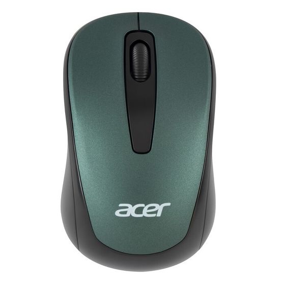 Мышь Acer OMR135 зеленый оптическая (1000dpi) беспроводная USB для ноутбука (2but)