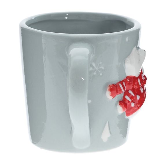 Кружка &quot;Белый медведь&quot;, 400 мл, L13 W9 H10 см