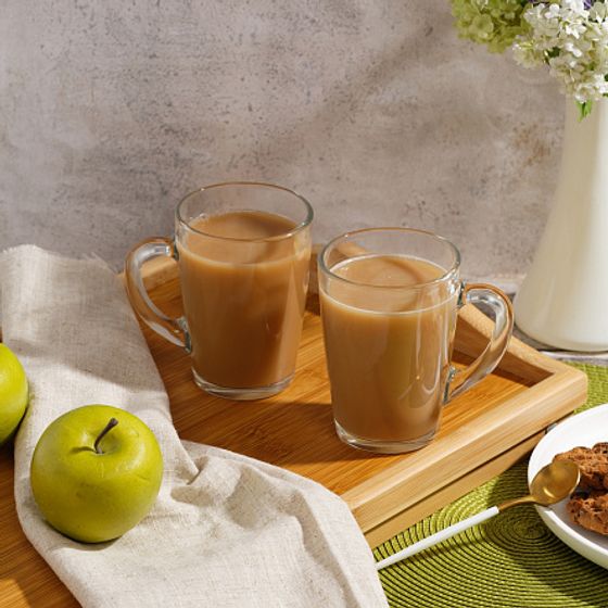 Набор кружек ВРЕМЯ ДЕГУСТАЦИЙ КОФЕ 320мл 2шт