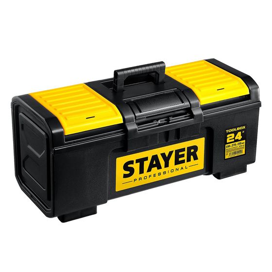 Ящик для инструмента  STAYER Professional &quot;TOOLBOX-24&quot;, пластиковый