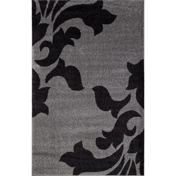 Ковёр прямоугольный Merinos Platinum, размер 150x230 см, цвет gray-black