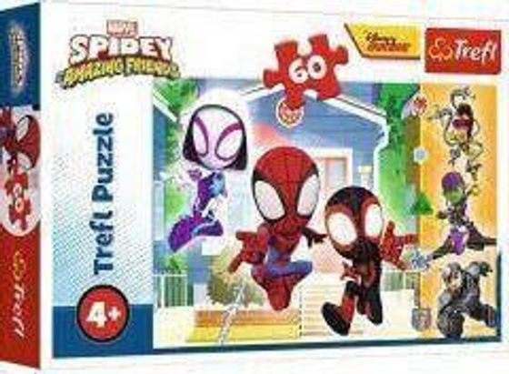 Trefl Puzzle 60 W świecie Spidey&#39;a TREFL