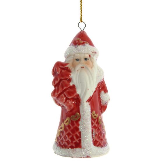 Украшение новогоднее &quot;Дед Мороз&quot;, L5 W4 H8,5 см, 4в.