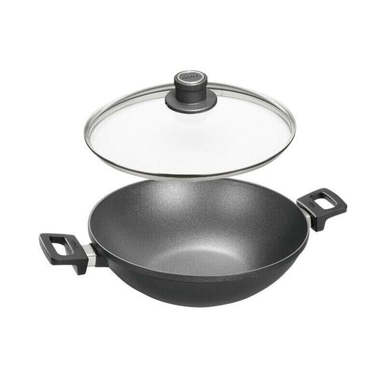 Woll Wok Nowo Titanium 36 cm Alu Guss inkl. Deckel