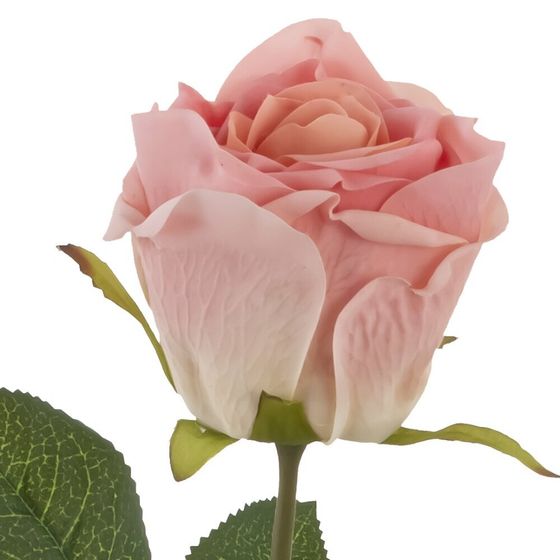 Цветок искусственный "Роза" (Real Touch), L10 W10 H43 см